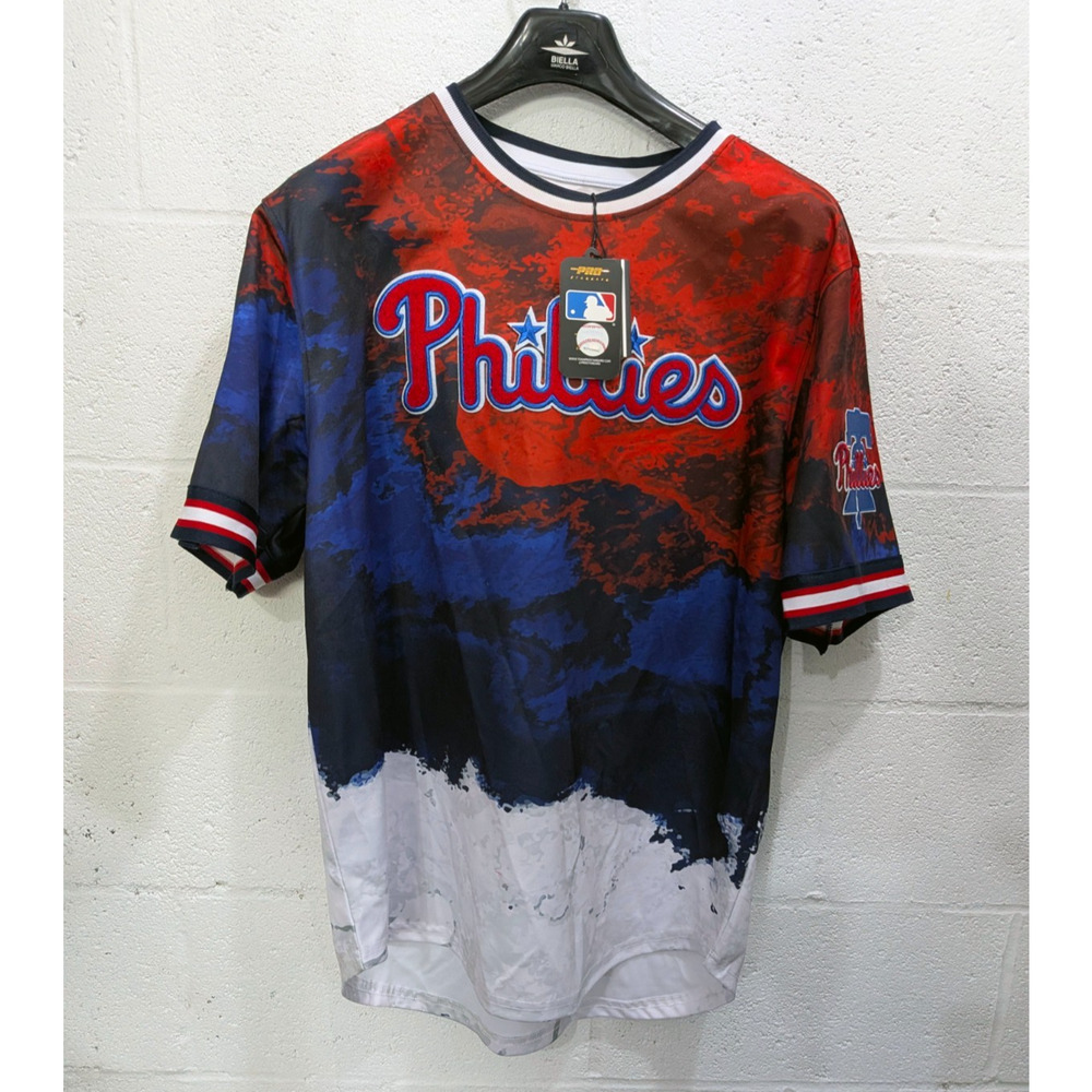 Pro Standard Philadelphia Phillies All Over Print Jersey Shirt 2XL NWT MLB